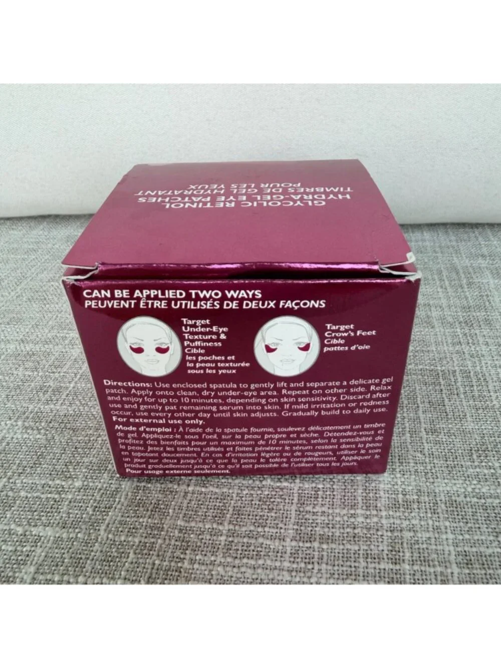 NEW PETER THOMAS ROTH GLYCOLIC RETINOL HYDRA-GEL EYE PATCHES - 60 PATCHES
